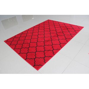 Red/Black Area Rug