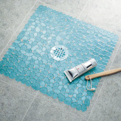 square shower mat towelling