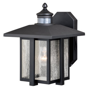 Outdoor Motion Sensor Lantern Wayfair Engle Outdoor Wall Lantern With Motion Sensor