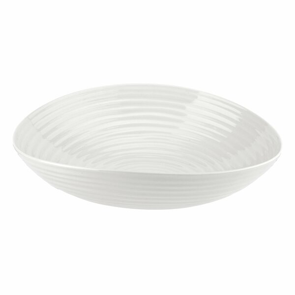 pack de 4 Blanco Sophie Conran para Portmeirion Noodle Bowl Porcelana 18 x 18 x 7,9 cm 