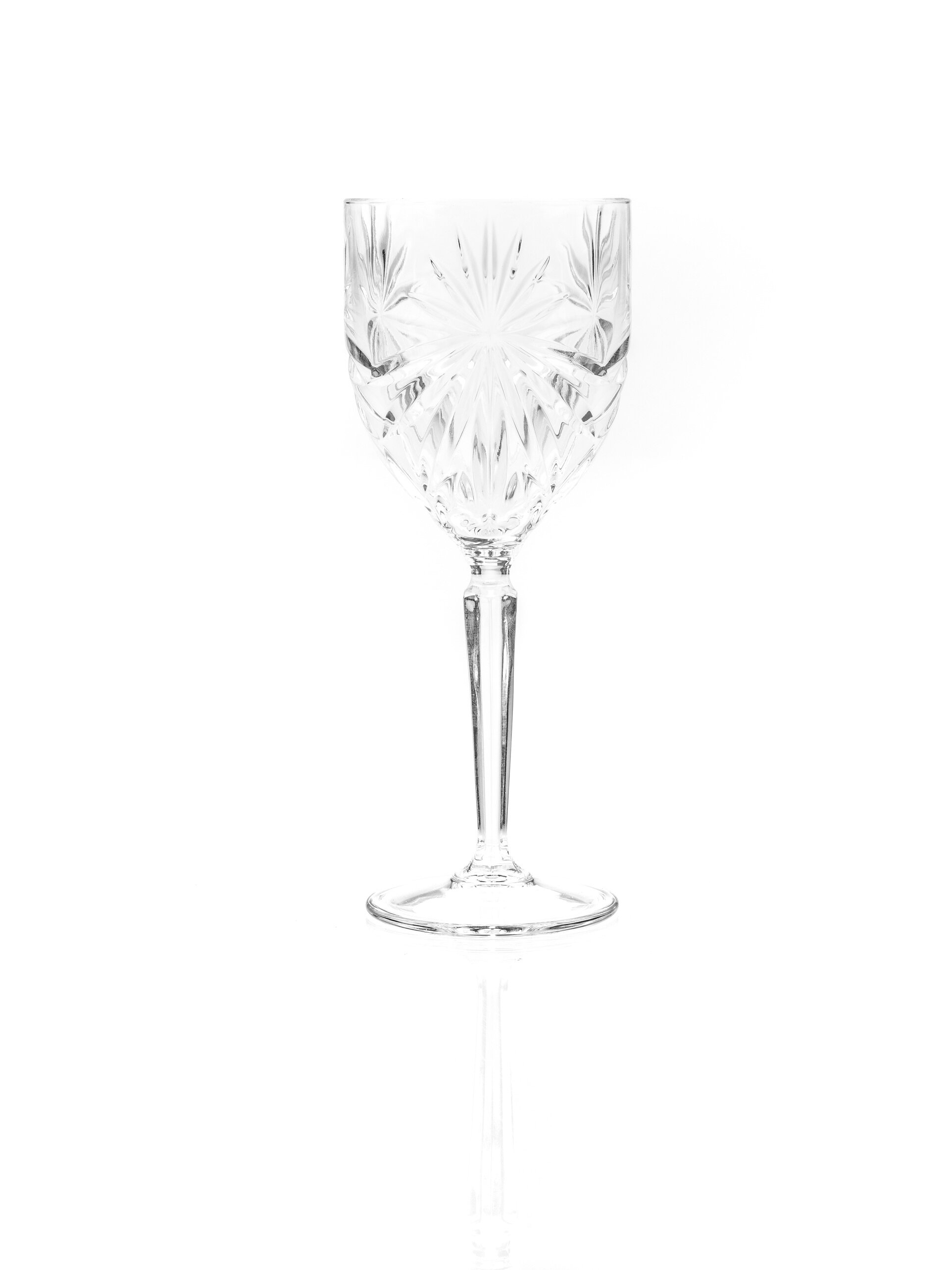 Set of 6 RCR 26325020006 Crystal Glassware Oasis Wine Glasses 