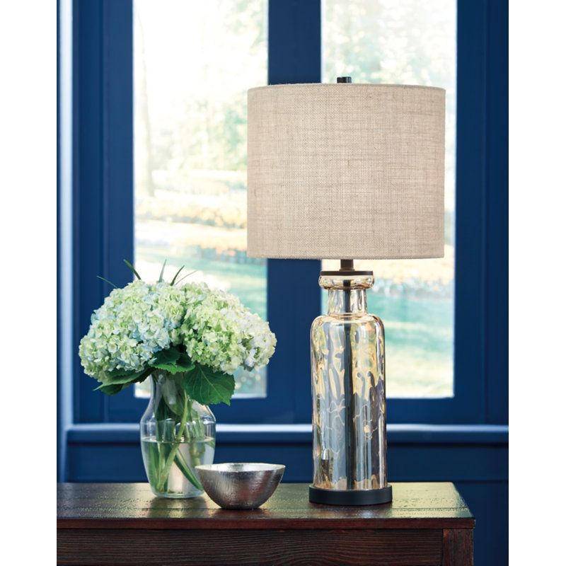 champagne table lamps