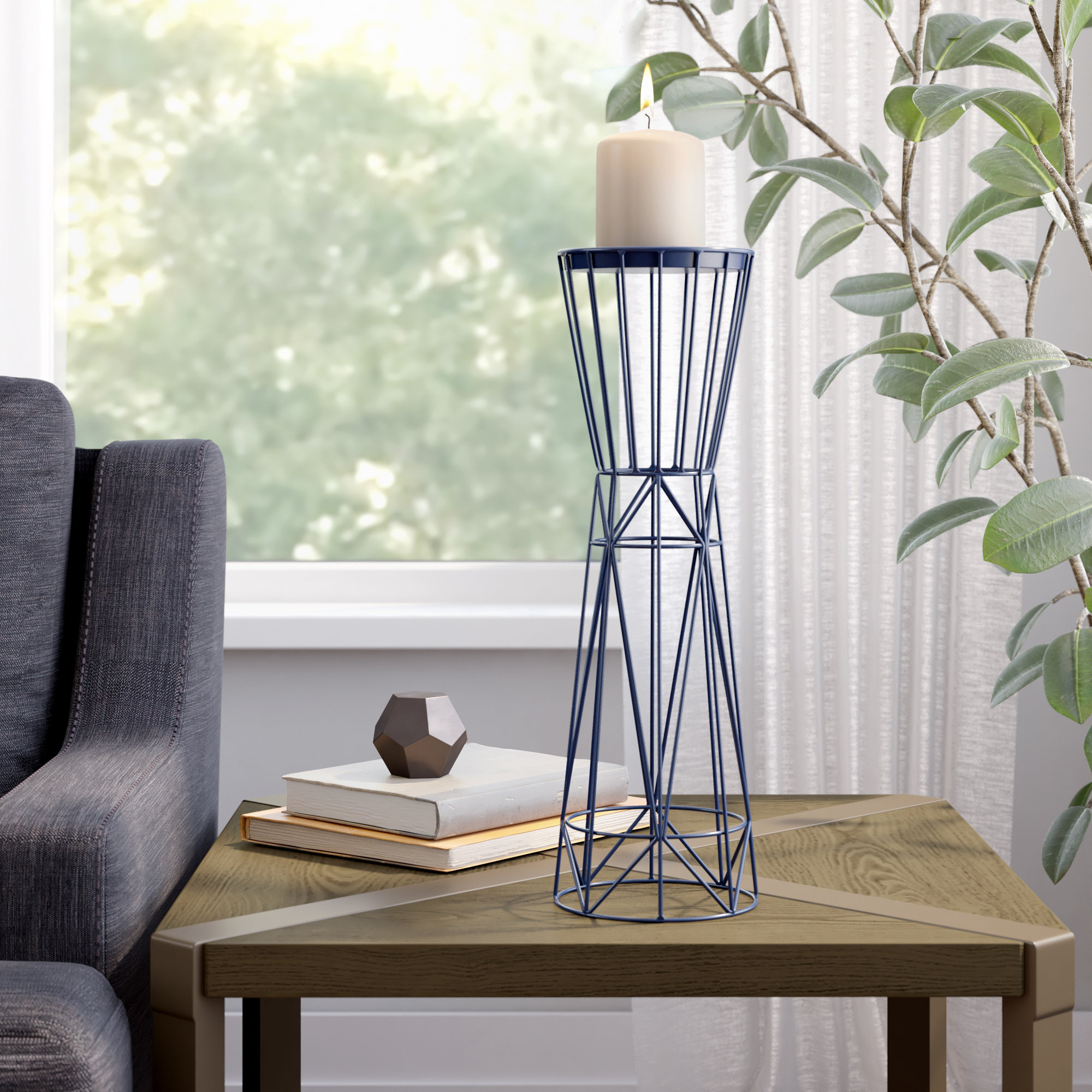 Ivy Bronx Contemporary Iron Candle Holder Reviews Wayfair Ivy Bronx Contemporary Iron Candle