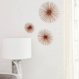 Cosmoliving By Cosmopolitan 3 Piece Star Wall Decor Set Reviews