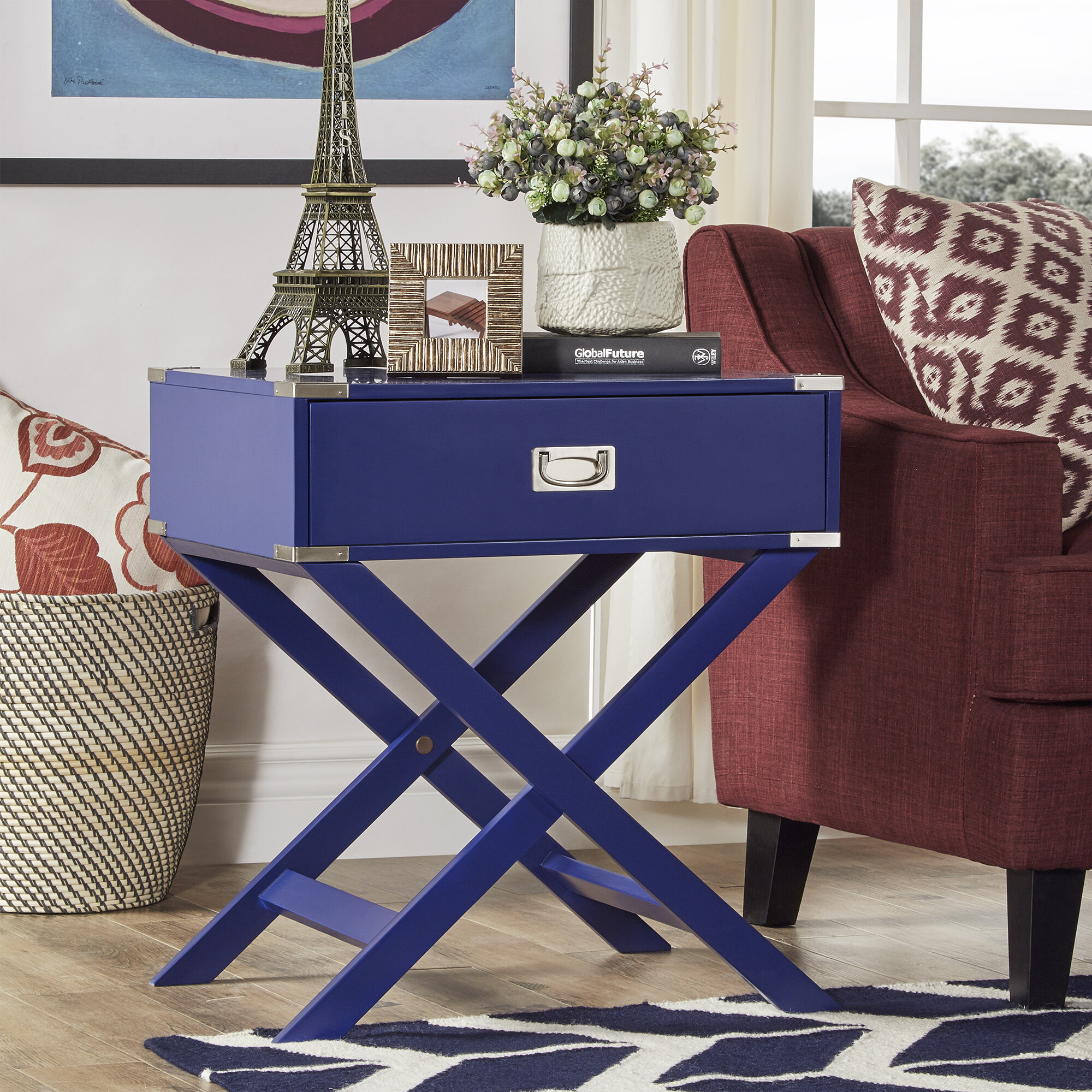 Blue Nightstands You Ll Love In 2020 Wayfair