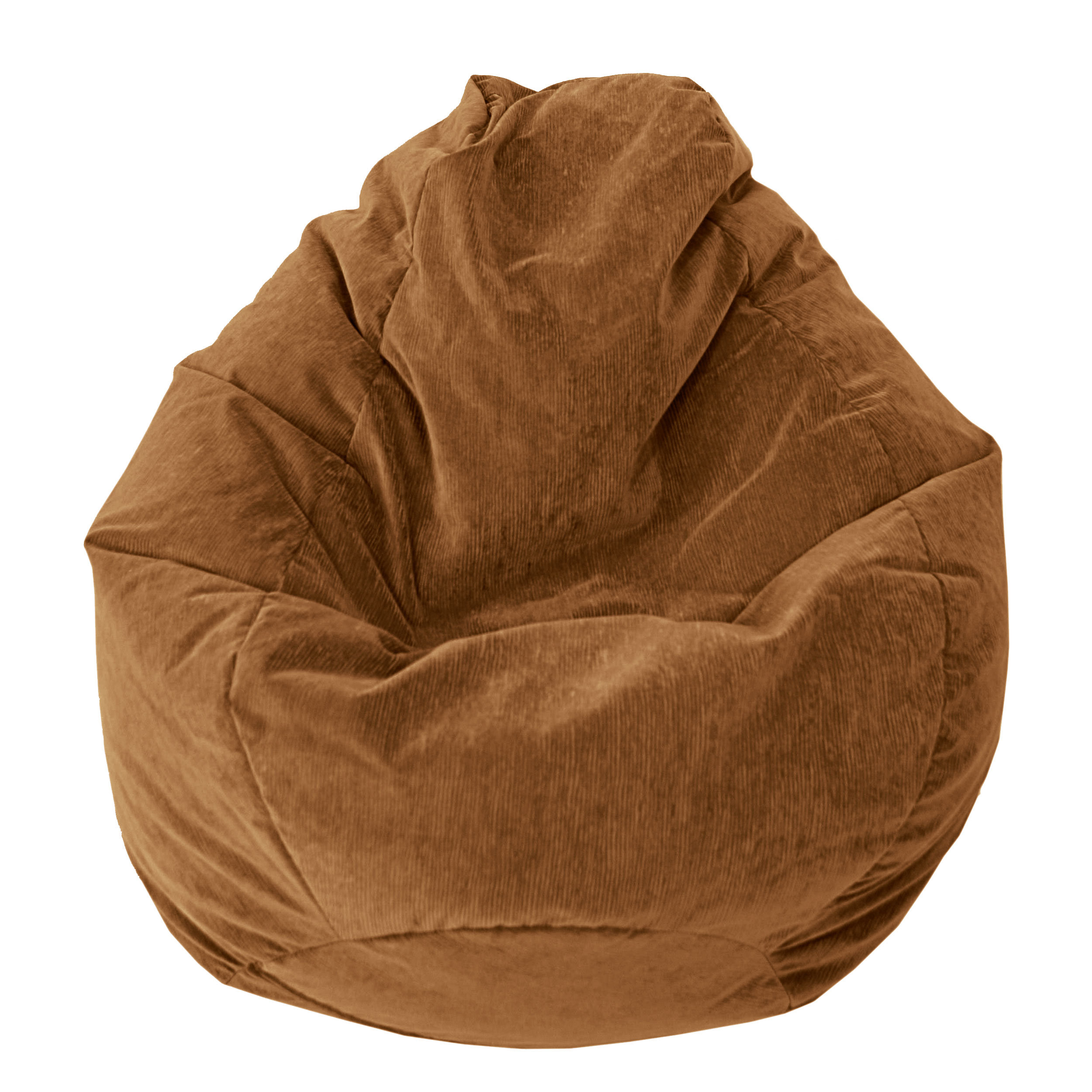 Teardrop Microfiber Suede Corduroy Bean Bag Chair