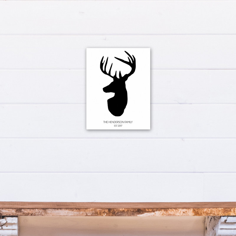 Designs Direct Creative Group Deer Head Silhouette Graphic Art