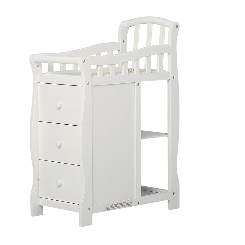 3 in 1 crib with changing table