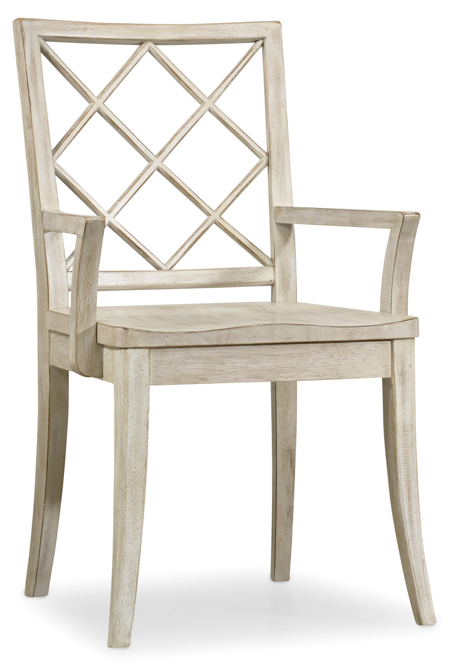 White X Back Dining Chair - X Back Chair Medium Natural With White
