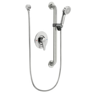 Sale Commercial Handheld Shower Faucet with Grab Bar By Moen