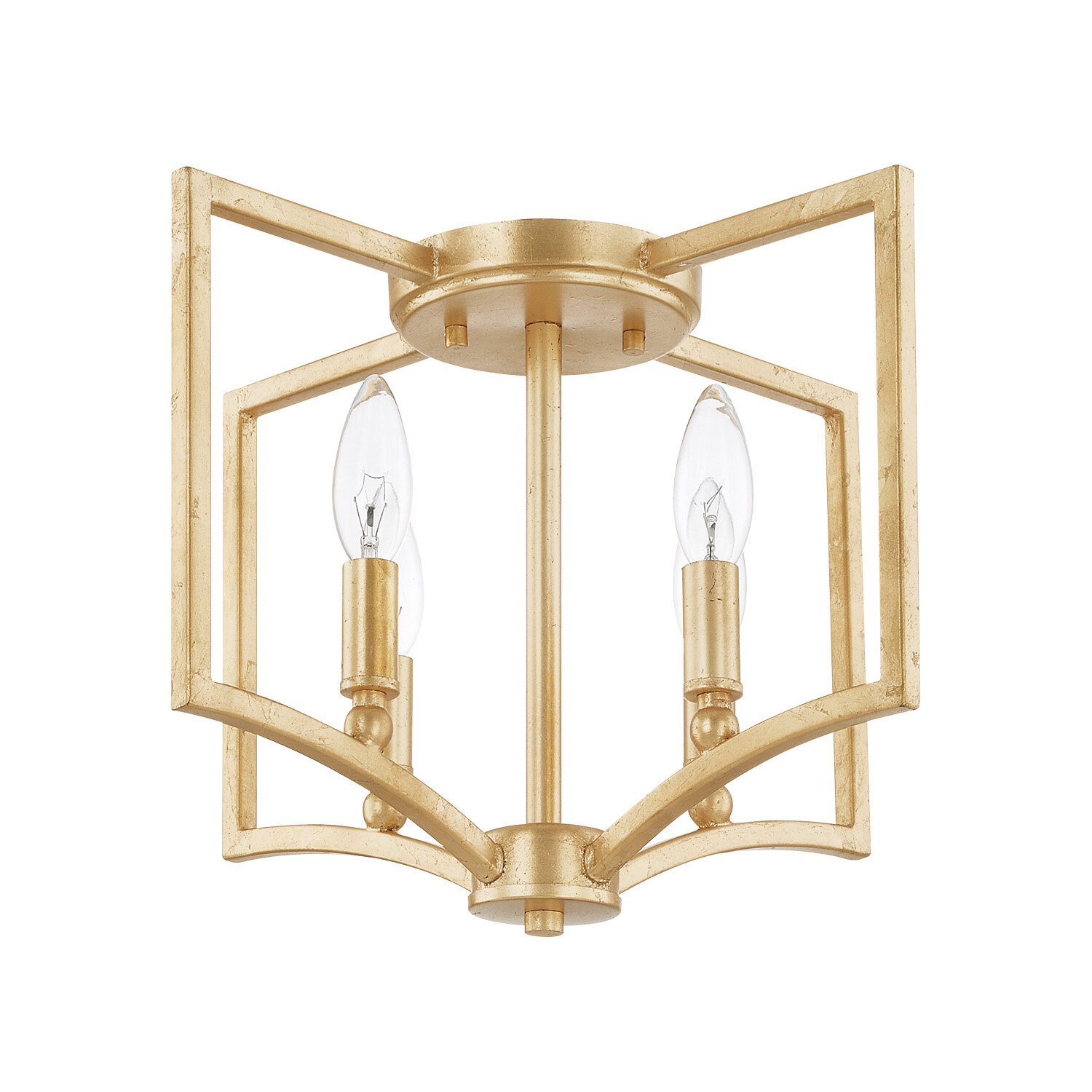 Ozella 4 Light Flush Mount