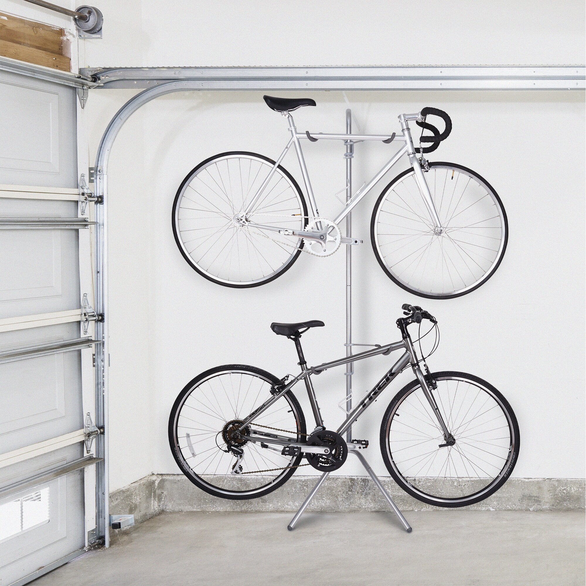freestanding bike rack for garage