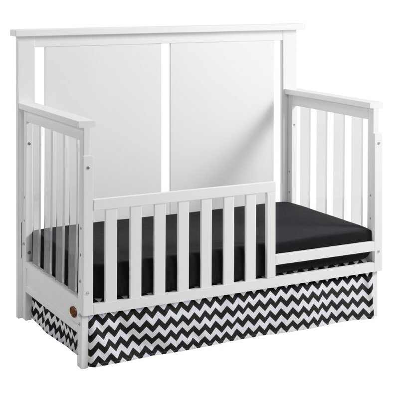 convertible crib guard rail