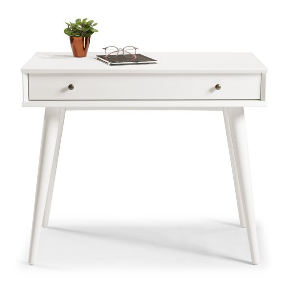 Modern Contemporary White Marble Desk Allmodern
