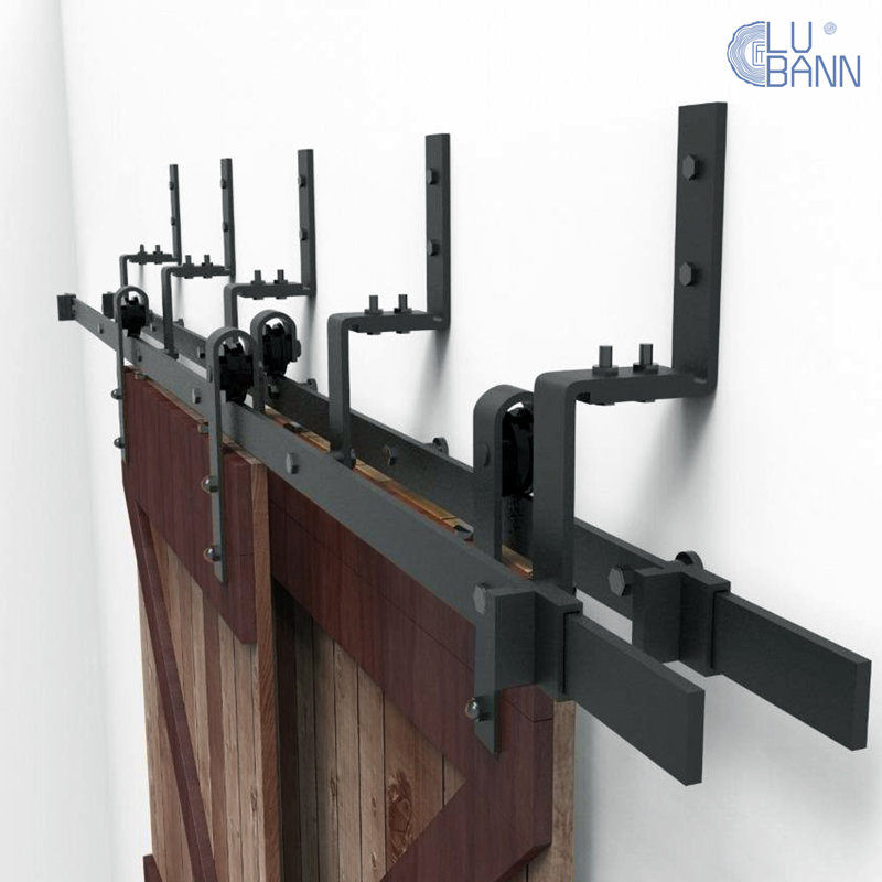 Lubann Bypass Double Door Sliding Hardware Kit Wayfair