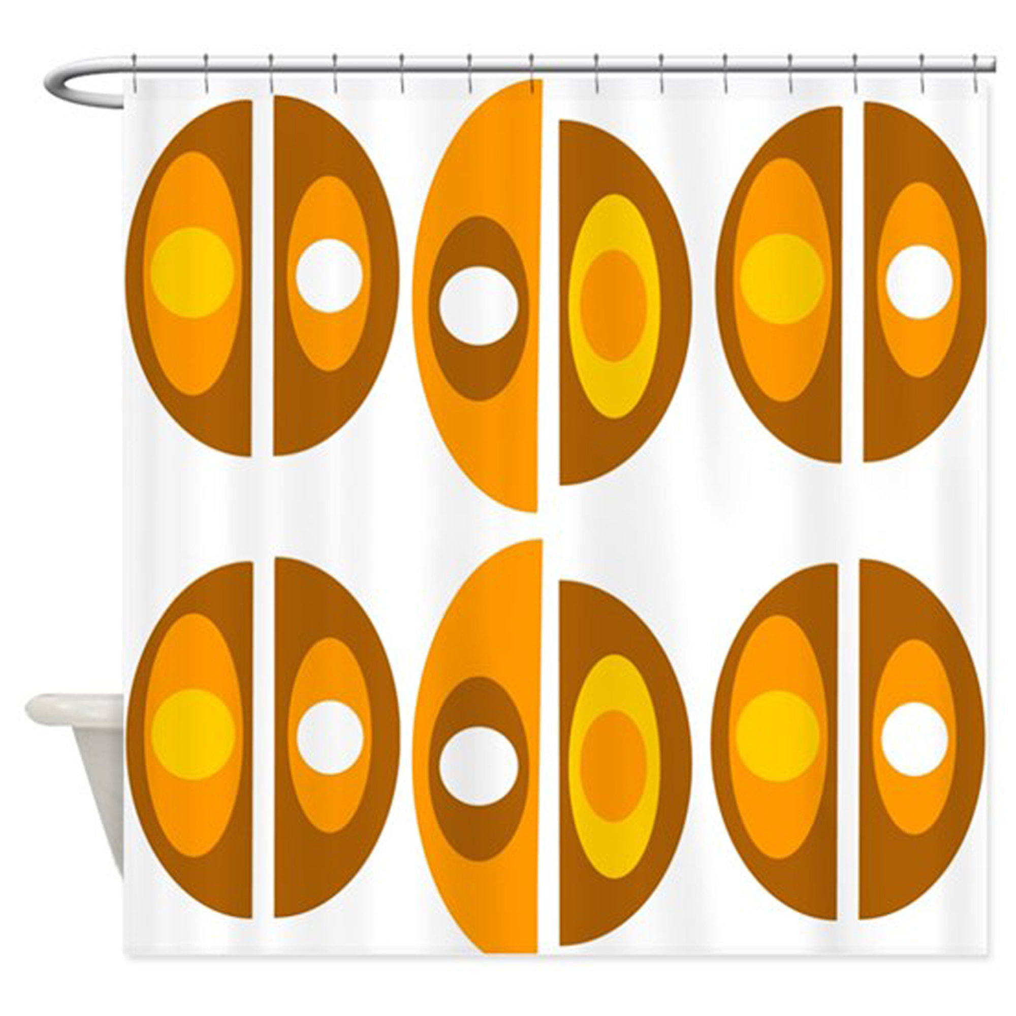Corrigan Studio® Monticello Geometric Single Shower Curtain Wayfair