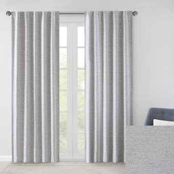 Orren Ellis Finkle Solid Blackout Thermal Grommet Curtain Panels
