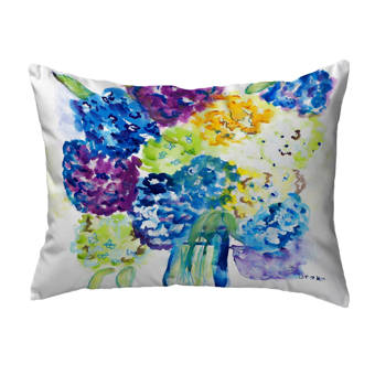 August Grove Keyon French Knot Flowers Throw Pillow Wayfair