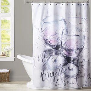 Izora Parisian Rose Shower Curtain