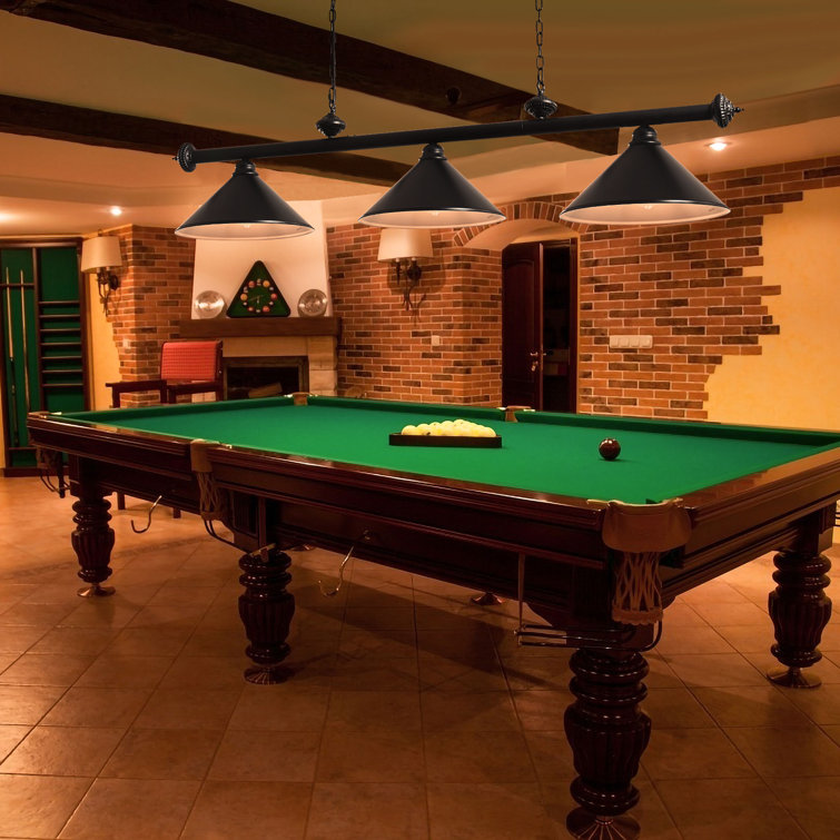 Pool table lights clearance