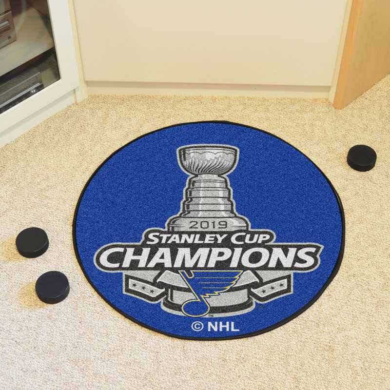 Fanmats Boston Bruins 2019 Stanley Cup Champions Puck 27 In X 27 In Non Slip Indoor Only Door Mat Wayfair