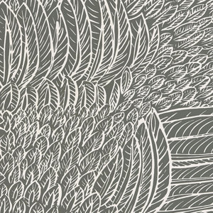Drawn from Nature Featherfest 13.5' x 27
