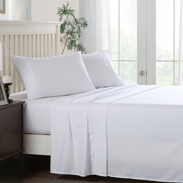 King Size Deep Pocket Egyptian Comfort Luxury Home Decor Bed Sheet Set Hotel 