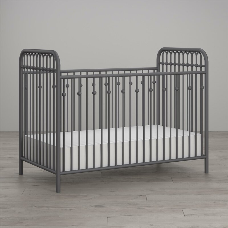 wayfair metal crib