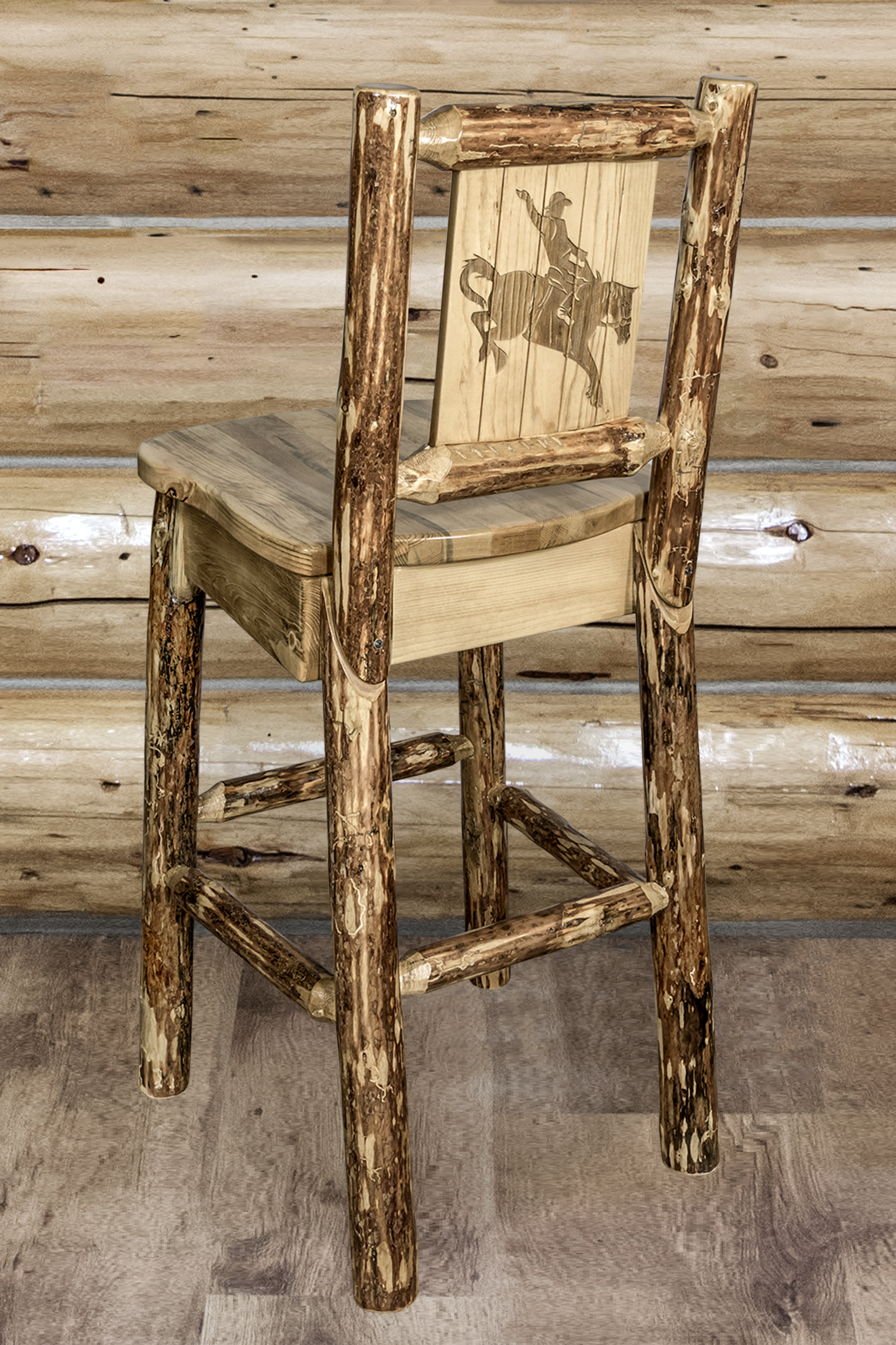Loon Peak Tustin Solid Wood 30 Bar Stool Wayfair