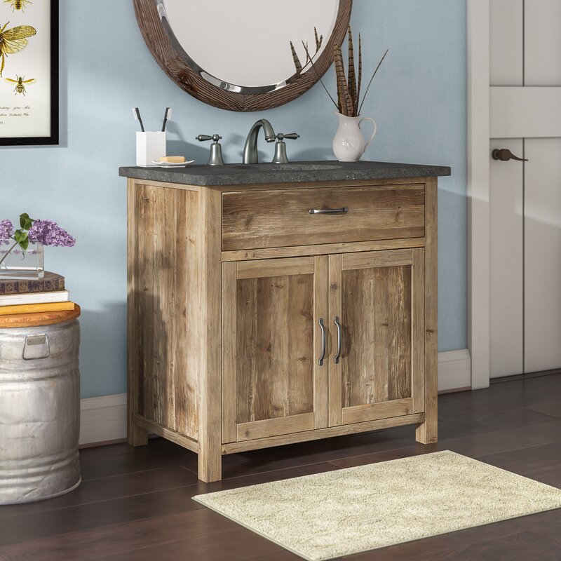 Union Rustic Kwon 36 Single Bathroom Vanity Reviews Wayfair