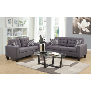 Burcet 2 Piece Living Room Set by Ebern Designs