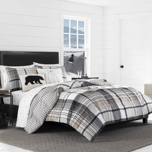 Go to store & view more images Normandy Plaid Comforter Set by Eddie Bauer