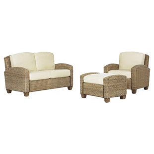 Hollier 3 Piece Living Room Set by Bay Isle Home