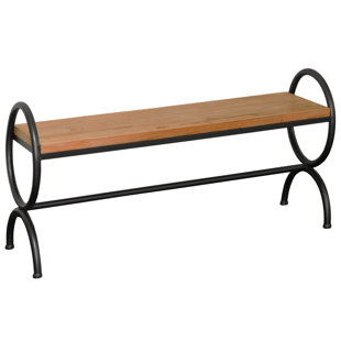 Go to store & view more images August Grove Boutwell Wood Bench