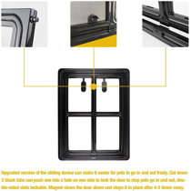 dog door keep cat inside