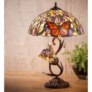 Multi-Colored LED Night Light Desk Table Light Lamp Butterfly & Diamond Shape 