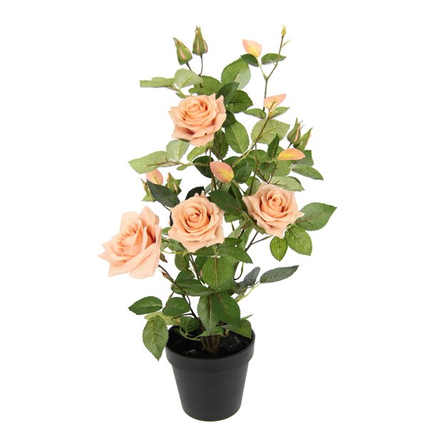 Kunstpflanze Kunstblume Rose Künstliche Blumen Seidenblumen Drinnen/Draußen Deko 