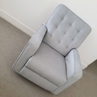 delta gavin nursery glider