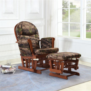 Go to store & view more images Artiva USA Home Deluxe Camouflage Glider and Ottoman