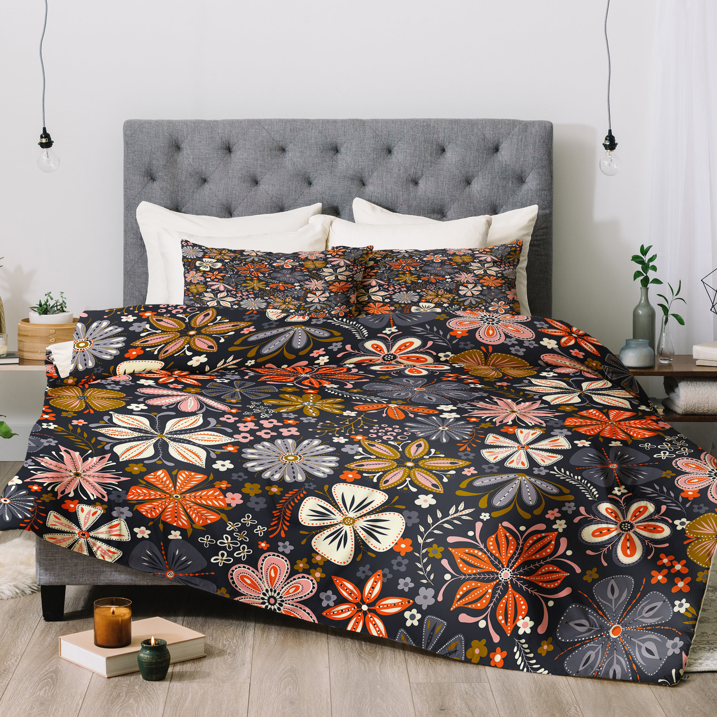 East Urban Home Jenean Morrison Petal Pop Comforter Set Wayfair