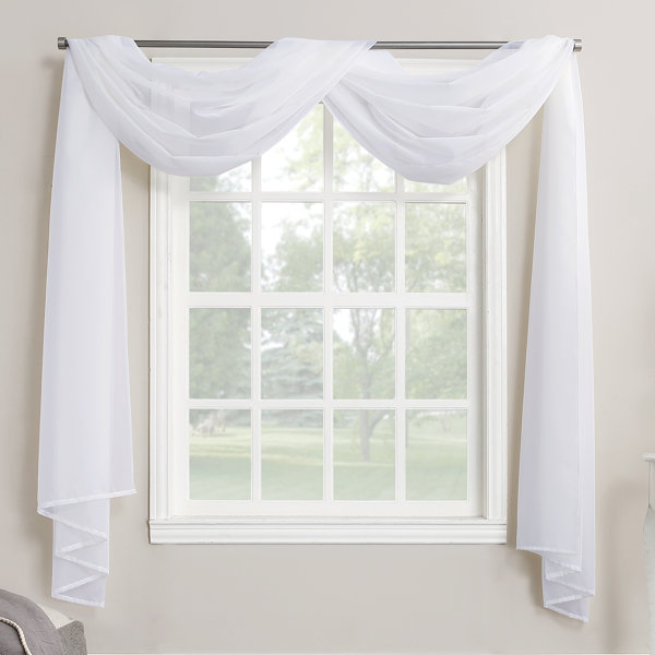 Window Curtain Scarf Wayfair