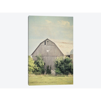 East Urban Home Late Summer Barn Ii Photographic Print On Wrapped