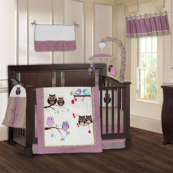 owl crib set