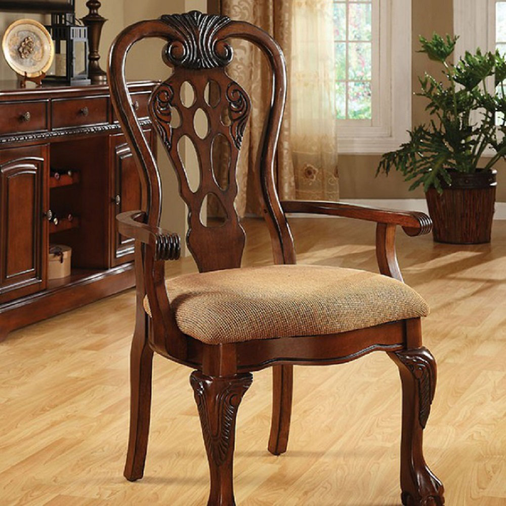 Shop Queen Anne Desk Chair Set Free Shipping Today >> Signorelli Upholstered Solid Wood Queen Anne Back Arm Chair In Cherry Shop Queen Anne Desk Chair Set Free Shipping Today >> Signorelli Upholstered Solid Wood Queen Anne Back Arm Chair In Cherry