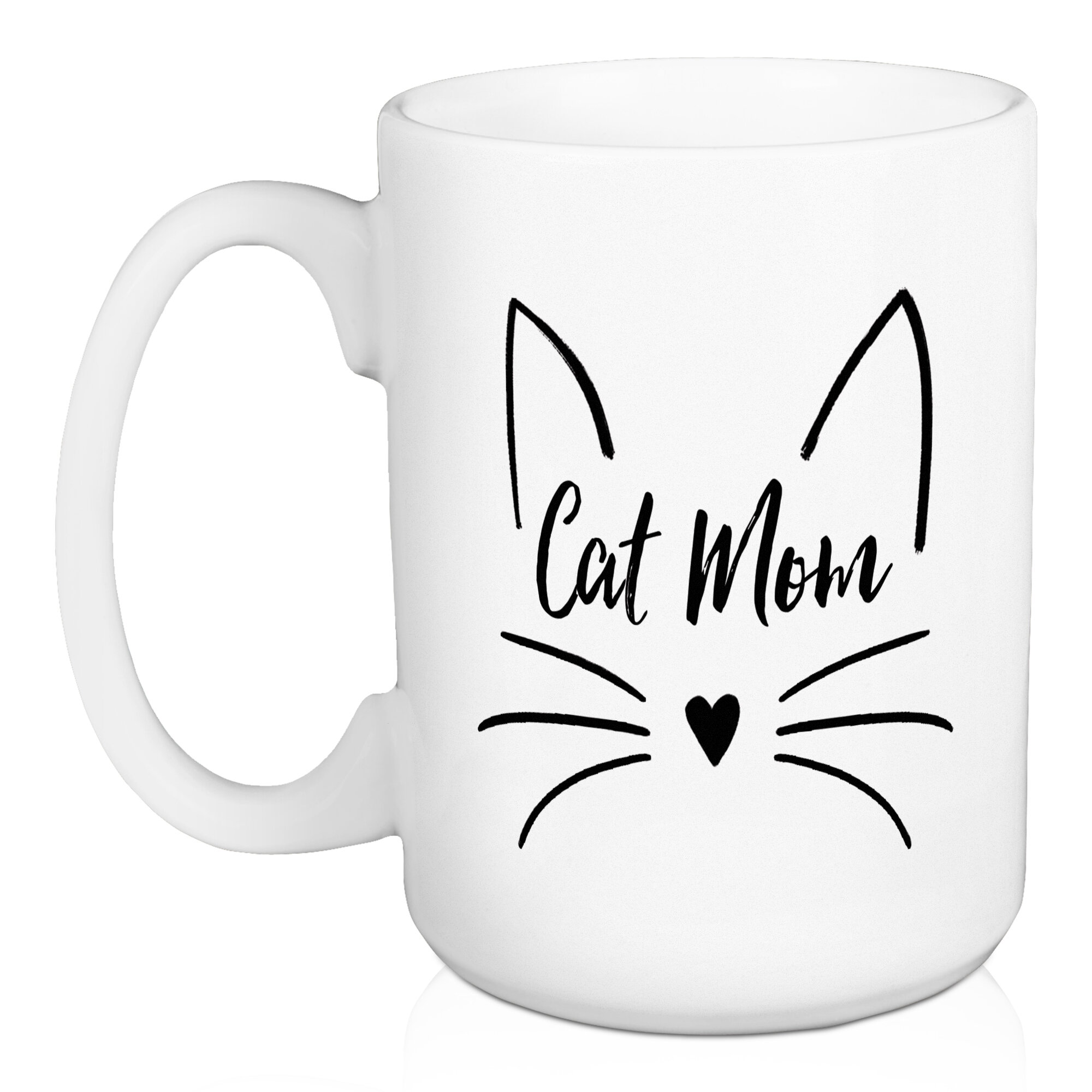 Wrought Studio Erskine Cat Mom Coffee Mug