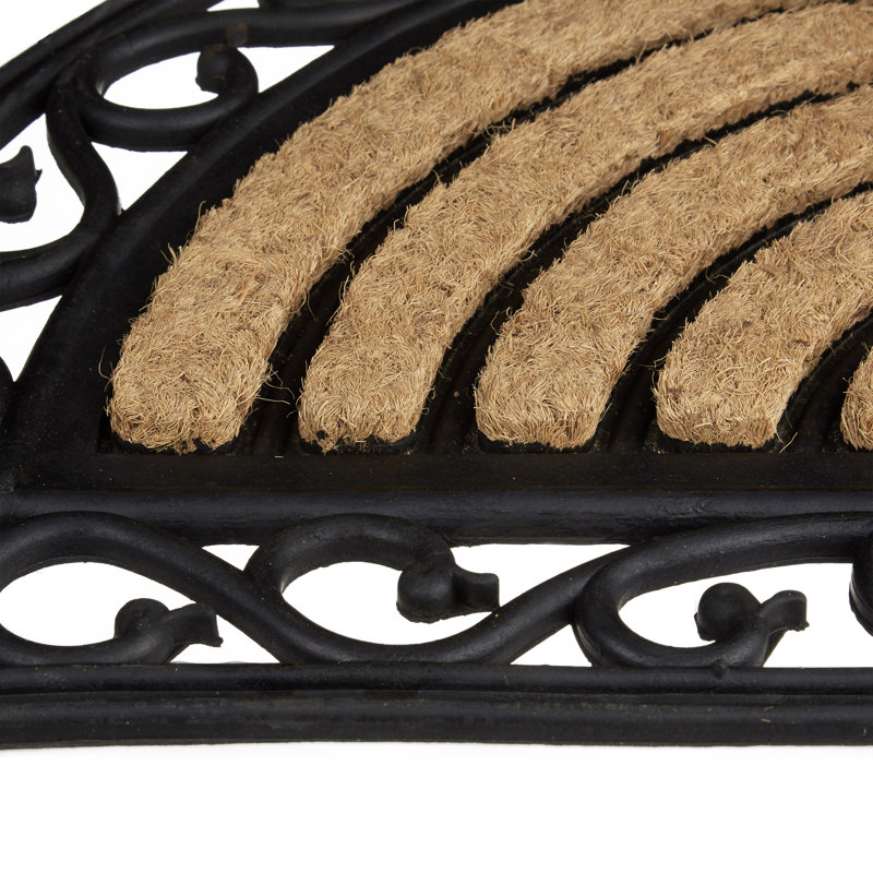 Relaxdays Semi Circle Doormat Wayfair Co Uk
