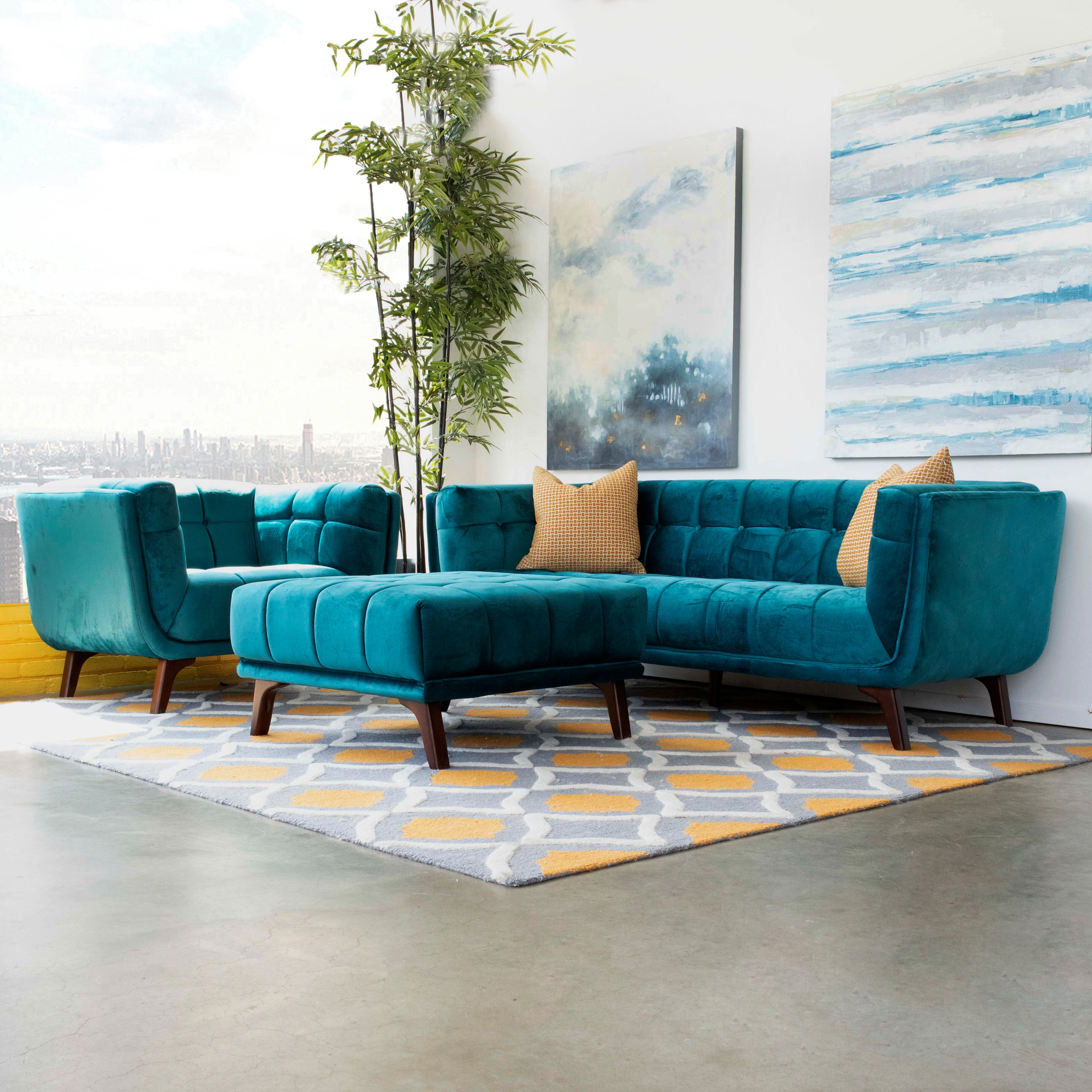 Ardrie 3 Piece Configurable Living Room Set