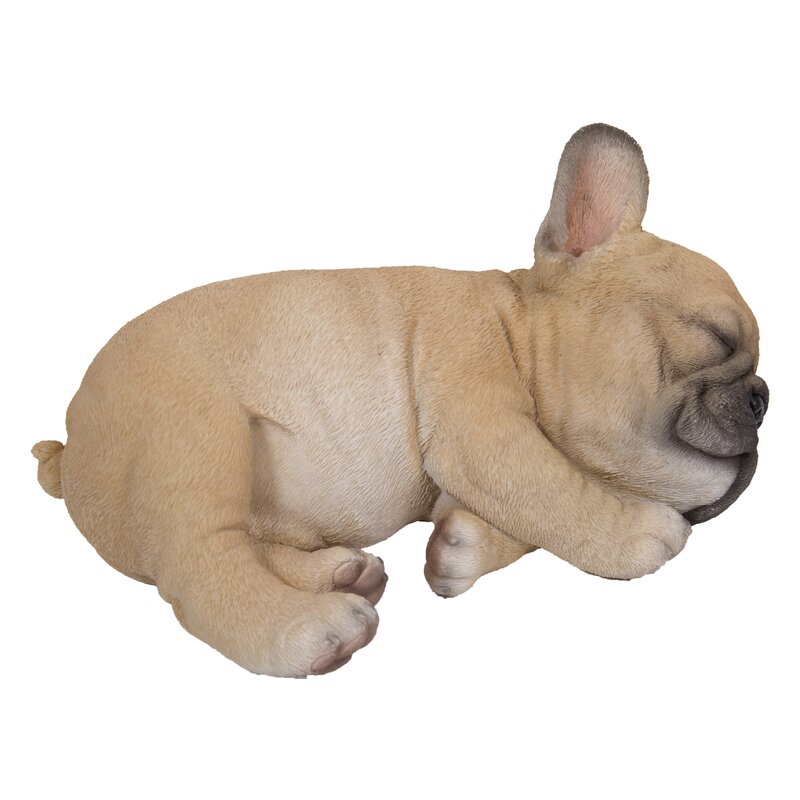 bulldog puppy statue