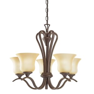 Barile 5-Light Shaded Chandelier