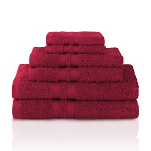 maroon towels